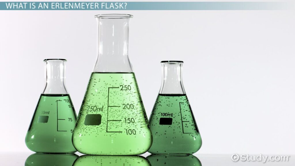 erlenmeyer flask.