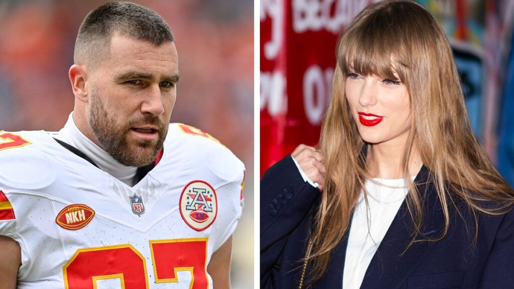 Taylor Swift and Travis Kelce