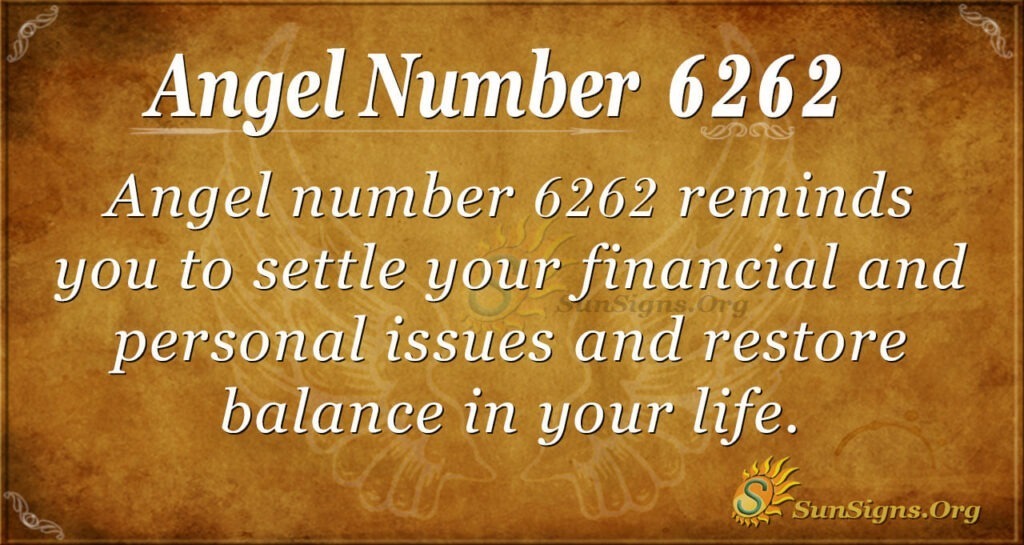 6262 Angel Number