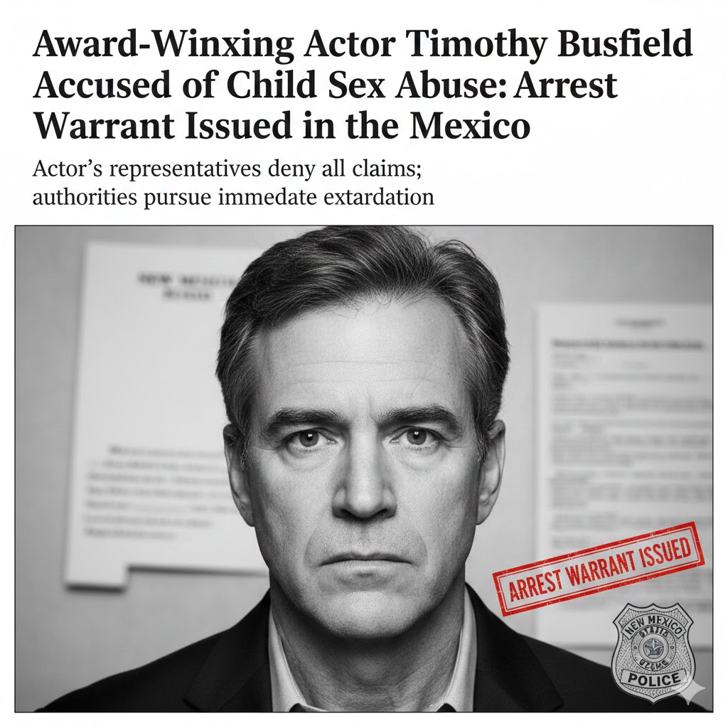 Award-Winning Actor Timothy Busfield Accused of Child Sex Abuse: Arrest Warrant Issued in New Mexico Award-Winning Actor Timothy Busfield Accused of Child Sex Abuse