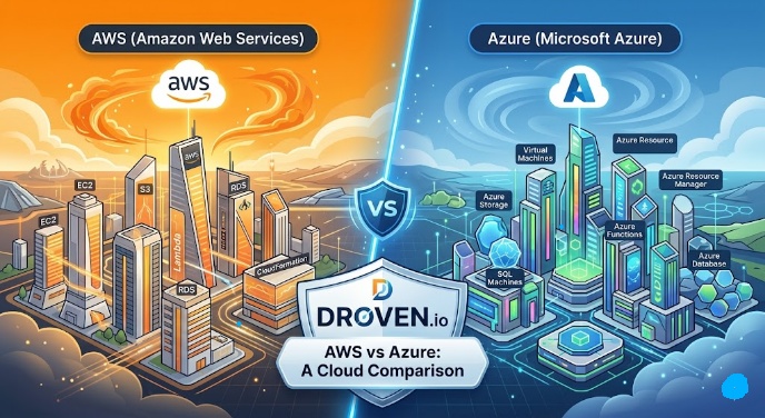 Droven io AWS vs Azure Comparison: Which Cloud Platform Is Better for Your Business? Droven io AWS vs Azure